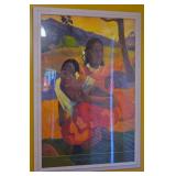 Gaugan Two Women Art Museum Poster