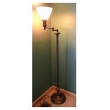 Antique Swing Arm Floor Lamp