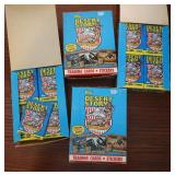 4 Boxes 1991 Topps Desert Storm Trading Cards