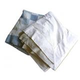 Embroidered Quilt & Terry Chenille Bedspread