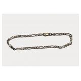 4' Sterling Silver Chain Bracelet