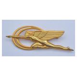 Art Deco-style Zephyr Brooch