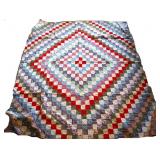 Hand Sewn Patchwork Quilt