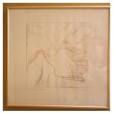 Pencil Signed & Numbered Dove Press Print