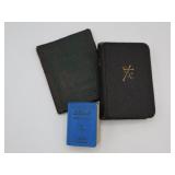 3 Vinatge Miniature Books