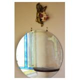 Art Deco Mirror & Angel Figure