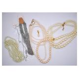 Faux Pearl & Costume Necklaces