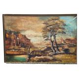 Mid-Century Impressionist Landscape