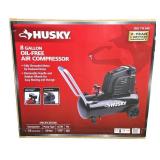 NIB Husky 8-Gal Oil Free Air Compressor