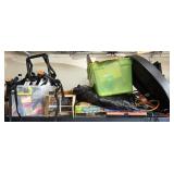 Contents of Garage Shelf - 1 Ton Chain Hoist +