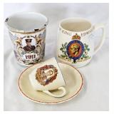 Vintage Royal Family Enamel Cup & Mugs