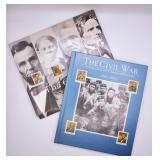 USPS 1994 Hardback Civil War Stamp Book & Stamps