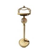 Regency Style Metal Free Stand Ashtray