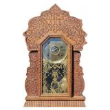 WM Gilbert Clock Co Gingerbread Mantle Clock