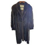 Vintage American Legend Real Mink Fur Car Coat