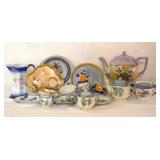 Asian Style Lustre Ware Porcelain Tea Sets