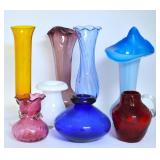 Art Glass Vases & Pitchers