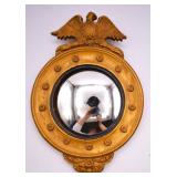 Americana Eagle Frame Convex Mirror