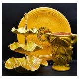Fiesta Platter, 3-Teir Snack Plate, Vase