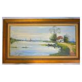 Original Oil on Canvas Landscape Painting