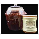 McCoy Cookie Jar & Royal Copley Salt Wall Pocket