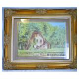 Hameau de la Reine Watermill Print