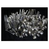 Large Group of Flatware - Different Patterns