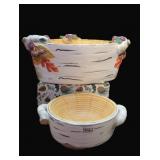 Dept 56 Woodland Serving Bowls