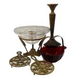 Trivets, Decorative Bowls & Candle Stick