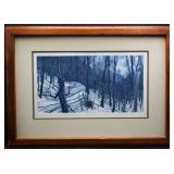 Eric Bealer Moon Shadows Etching Print