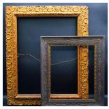 Antique Wood & Gesso Picture Frames