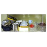 Group of Kitchenwares - Baking Pans, Juicers, +