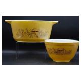 Pyrex Forest Fancies Mushroom Bowls