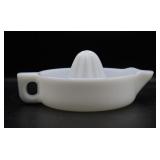 Sunkist Milk Glass Juicer