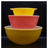 Pyrex Mixing Bowl Mix-n-Match Set - Surface Wear