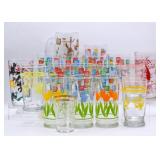Vintage Glassware Sets - Monarch Foods Lucy & Lion