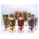 Vintage Christmas Glassware Sets - Culver +