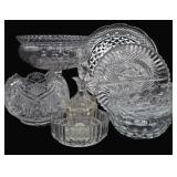 Glass / Crystal Bowls, Plates & Compote