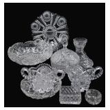 Brilliant Cut Glass Bowls & Serving Pieces