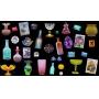 Bobbitt Collection - Gemstones, Fenton, Antique Bottles