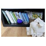 Assortment of Books, Faceplant  Linens ++