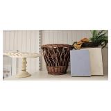 Metal Cake Stand, Notebooks, Lotus Pods ++