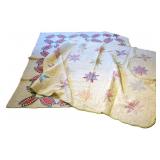 (2) Antique Hand & Machine Sewn Quilts
