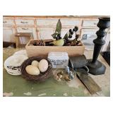 Eclectic Decor, Stone Eggs, Mini Figurines & More