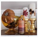 Autumn Candles & Decor