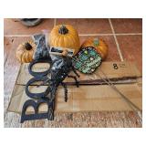 Halloween BOO Signs, Foam Pumpkins ++