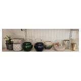 Small Flower Pots, Votives & Terrarium Starters