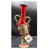 Signed Laurie Pollpeter Eskenaze Pottery Vase