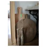 Large Handmade Cutting Boards & Juggling Pins
