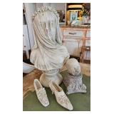 Molded Concrete Figures
